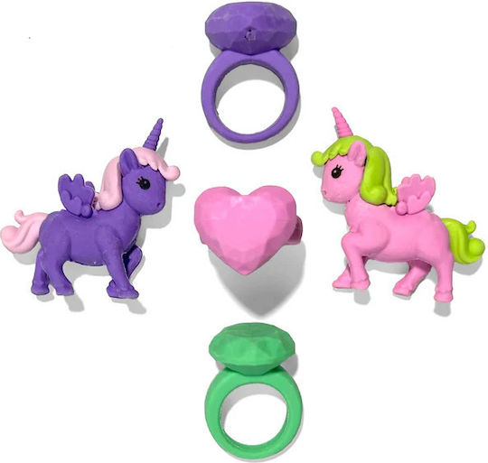 Scented Erasers Unicorns Set 5