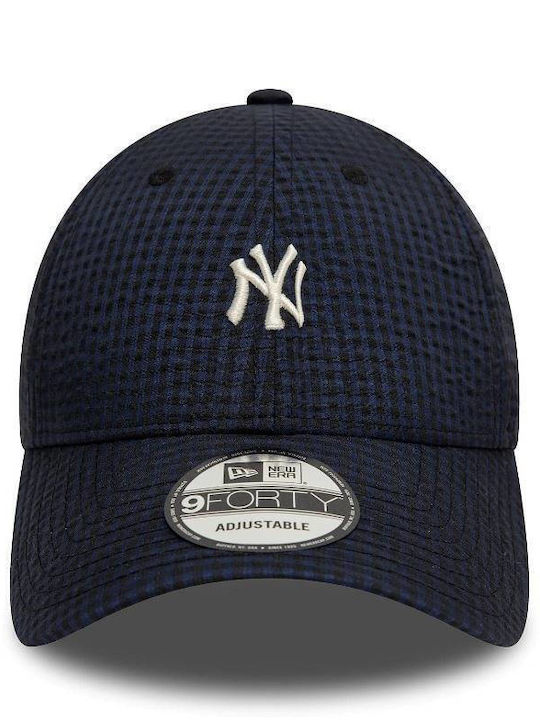60595251-hero New Era Seersucker 9forty New York Yankees Navy Color