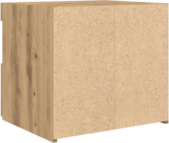 Комод Дървен Дъб Artisan 50x40x45см