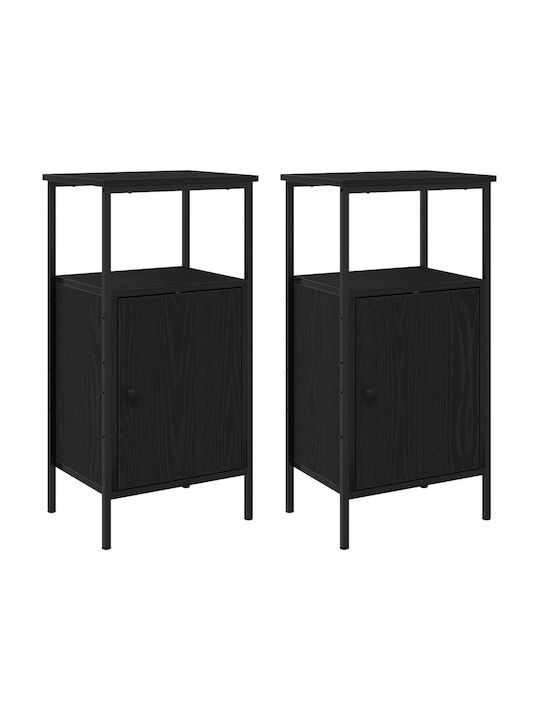 Комоди Дървени Black oak 2бр 41x31x80см