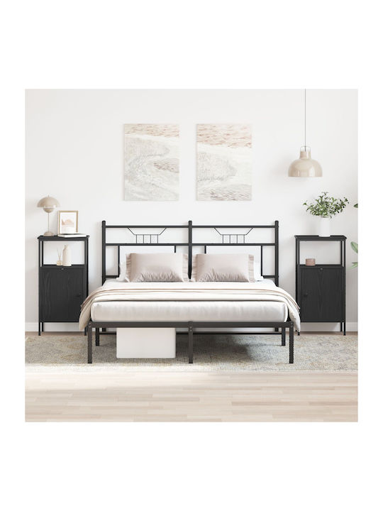 Комоди Дървени Black oak 2бр 41x31x80см