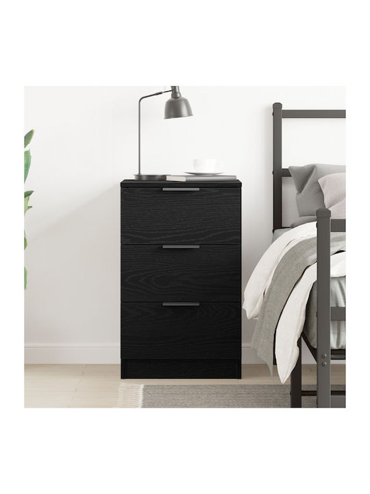 Комод Дървен Black oak 40x65x65см