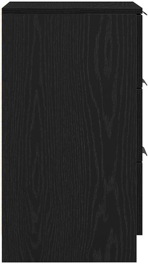 Комод Дървен Black oak 40x65x65см