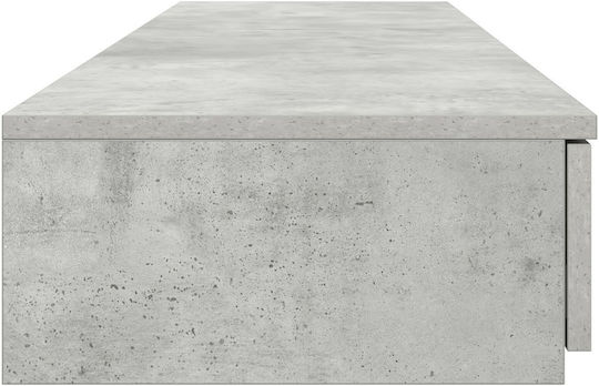 Holzgrauer Beton Nachttisch 160x36,5x16,5cm 866974