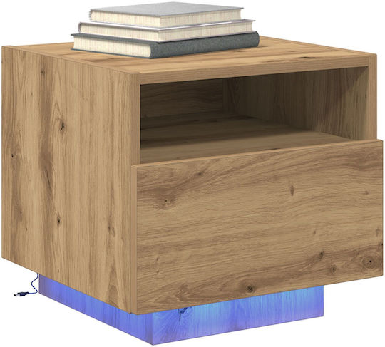 Nachttisch Brown Oak 40x39x37cm