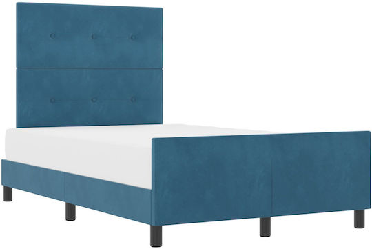 Κρεβάτι King Size για Στρώμα 190x190cm Σκούρο Μπλε Κρεβάτι King Size για Στρώμα 190x190cm Σκούρο Μπλε