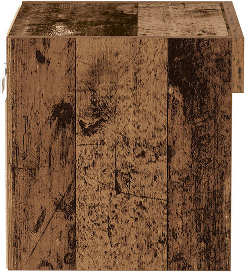 Solid Wood Bedside Tables Old Wood 2 Pieces 40x30x30cm