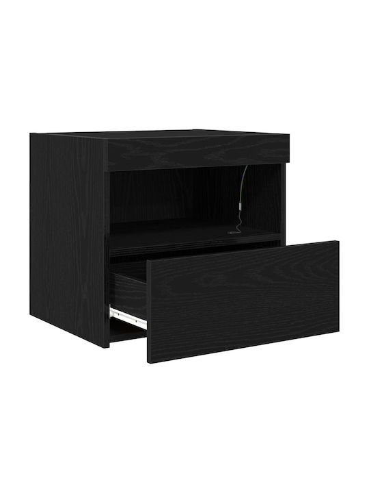 Nachttische Black oak 2Stück 50x40x45cm