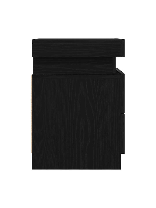 Nachttische Black oak 2Stück 35x39x55cm