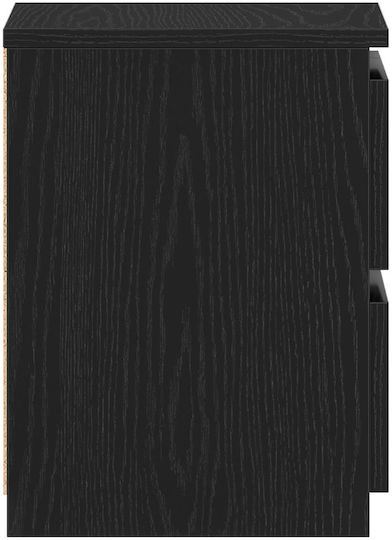 Комод Дървен Black oak 30x30x40см