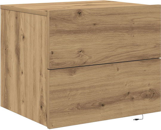 Комод Дървен Кафяв дъб 50x39x41см