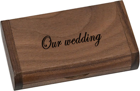Skymnos Wooden 32gb Usb 3.0 Stick Καρυδιά