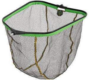 Delphin Reaxe Floating Landing Net Floater Foldcube 70x60 Cm Foldable Rubberized Mesh