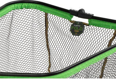 Delphin Reaxe Floating Landing Net Floater Foldcube 70x60 Cm Foldable Rubberized Mesh