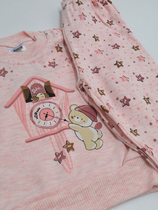 Extan Bebe Kids' Pajamas Pink