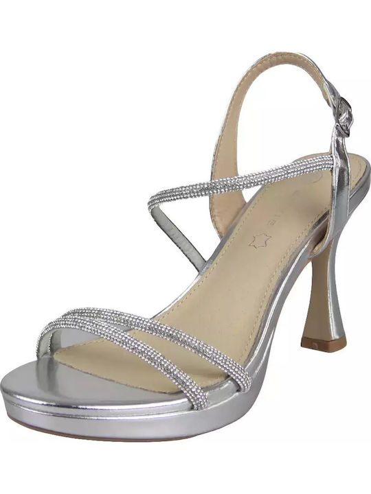 Envie Shoes Πέδιλα Ασημί Envie Shoes Πέδιλα Ασημί