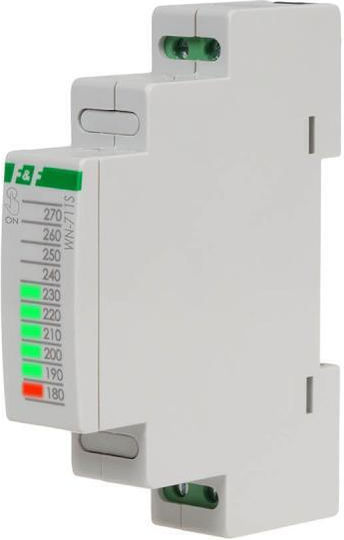 F&F Voltmetru Panou Electric Analogic Șină Monofazat WN-711S