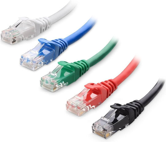 Lindy S/FTP Cat.6 Gigabit Ethernet Network Cable 5m Red