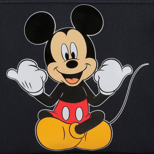 Disney Mickey Cheerful Black Κασετίνα Μαύρη