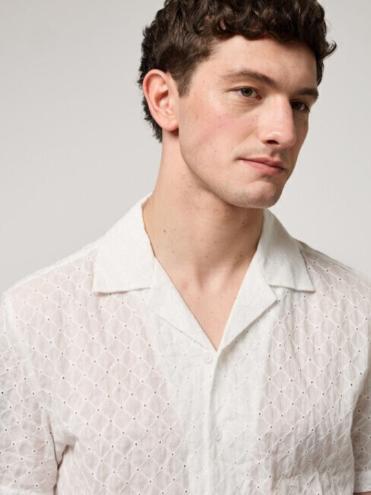 Short-sleeved Shirt White
