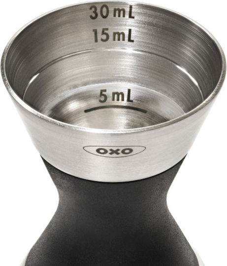 OXO Bar Spirit Measure with Capacity 50/50ml Silver 840097780870