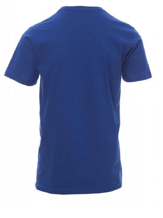 Payper Print Men's Short Sleeve Promotional T-Shirt Blue