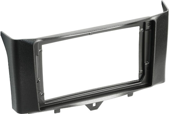 Smart 451 Fortwo 2010 2015 Car Screen 9" Inch Touch Sound System Fortwo Android Mounting Frame Fascia Car Radio Panel Dash Factory Type Plastic Frame
