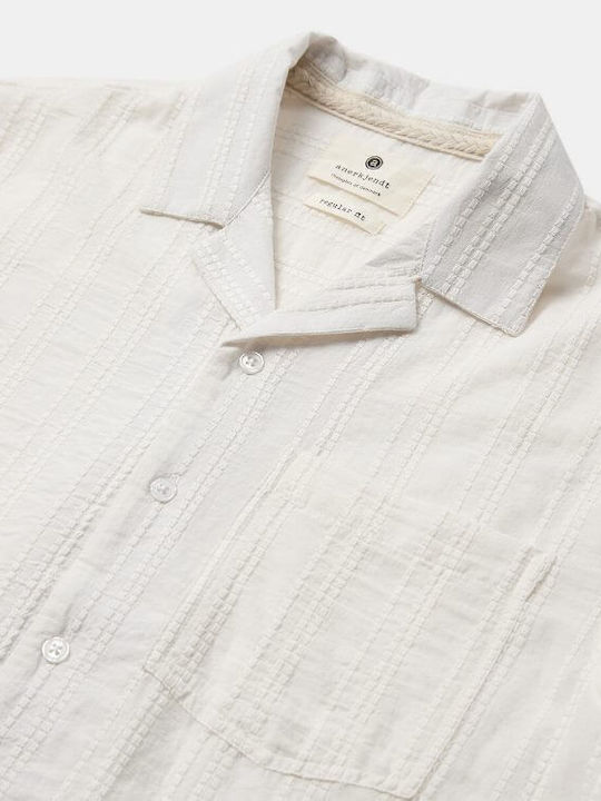 Short-sleeved Cotton Shirt Tofu