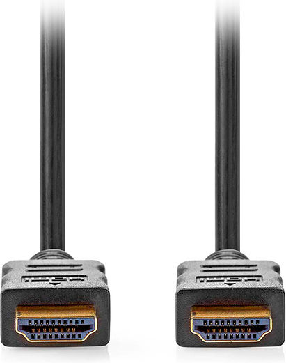 Nedis Cable HDMI male - HDMI male 10m Μαύρο