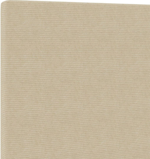 vidaXL Fabric Bed Headboard Soft Green Gray 80x128cm