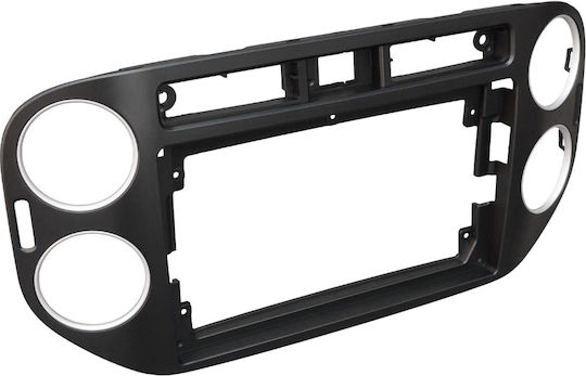 Volkswagen Vw Tiguan 2009 2016 Car Screen Touch Sound System 9" Inch Android Mounting Frame Fascia Car Radio Panel Dash Factory Type Plastic Frame