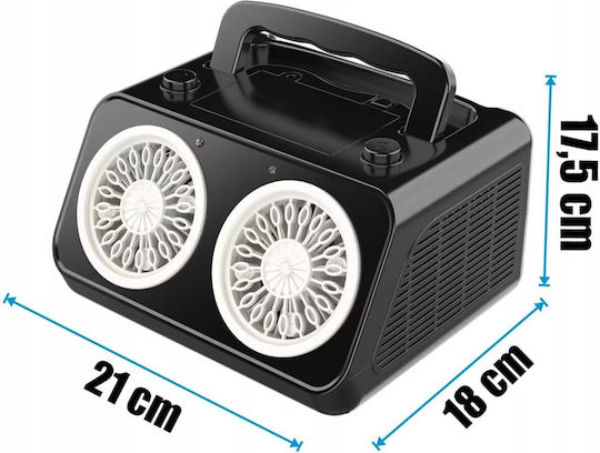 Aparat Electric de Făcut Bule cu Lumină LED 200ml 2 Viteze 20000+ Bule Min Plastic 21x18x17.5 Cm Negru Alb