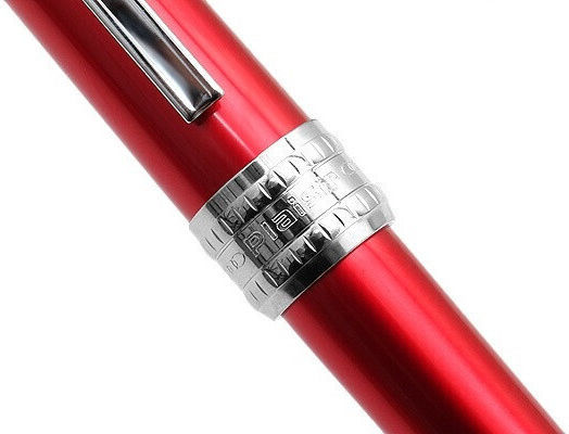 Platinum Plaisir Fountain Pen Fine Aluminum with Black Ink