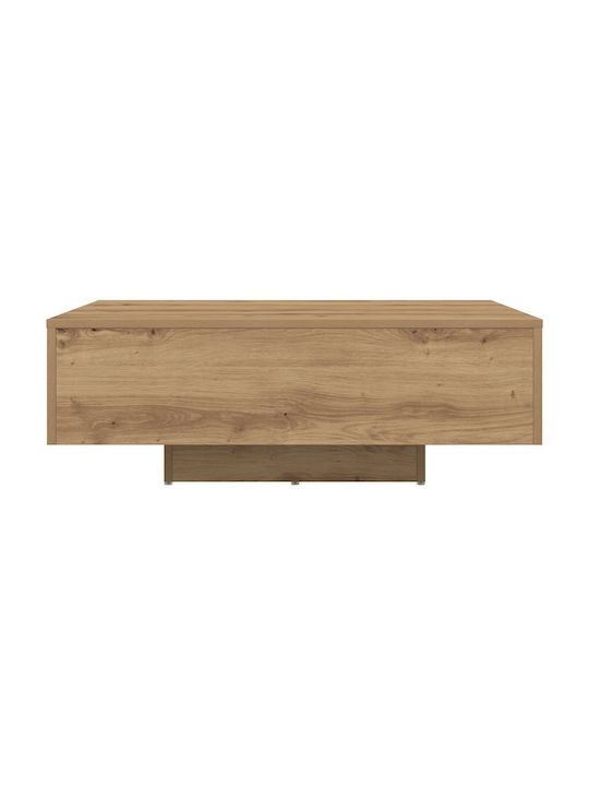 Măsuță Centrală Rectangulară Din Lemn Artisan Oak Lățime 55xLungime 85xÎnălțime 31cm