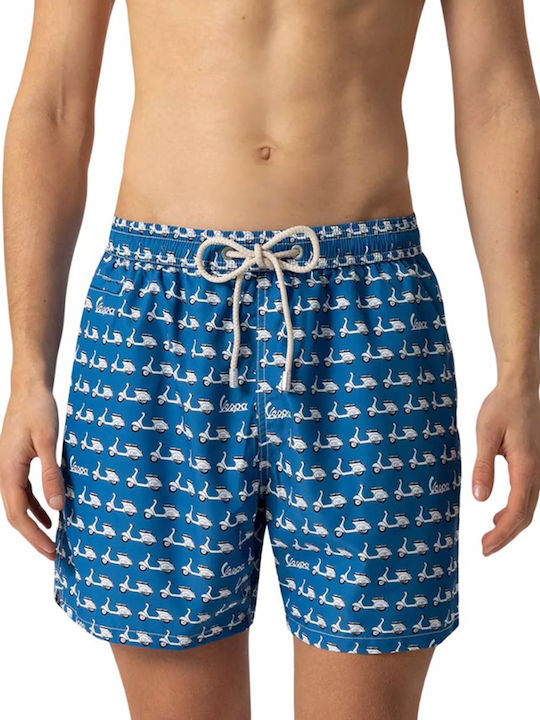 MC2 Lighting Micro Fantasy Men's Swimwear Shorts Blue