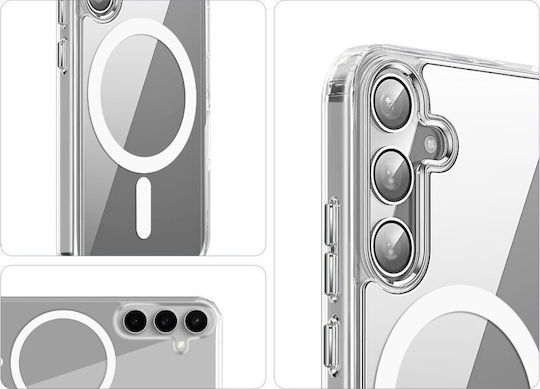 TectoShield Umschlag Rückseite Silikon 1.5mm Transparent (Galaxy S24 FE)