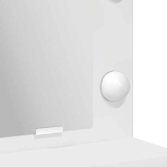 White Bedroom Dressing Table 79x41x135cm