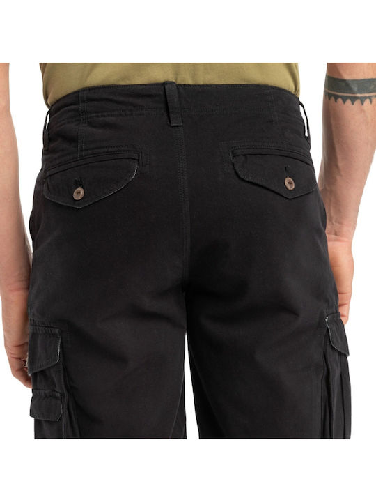 Crucial Battle Ανδρική Βερμούδα Cargo Black