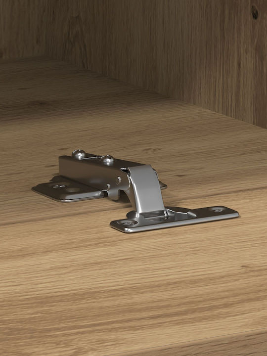TV-Ständer aus Eichenholz M100xT30xH30cm