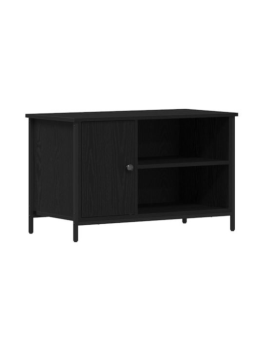 Έπιπλο Τηλεόρασης Μαύρο Δρυς Μ80xΠ40xΥ50cm
