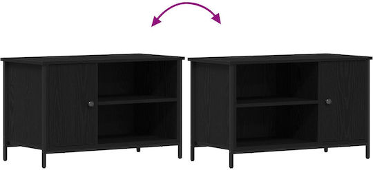 Black Oak TV Stand L80xD40xH50cm