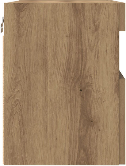 Stand TV Cu Iluminare LED Artisan Oak L60xA30xÎ40cm
