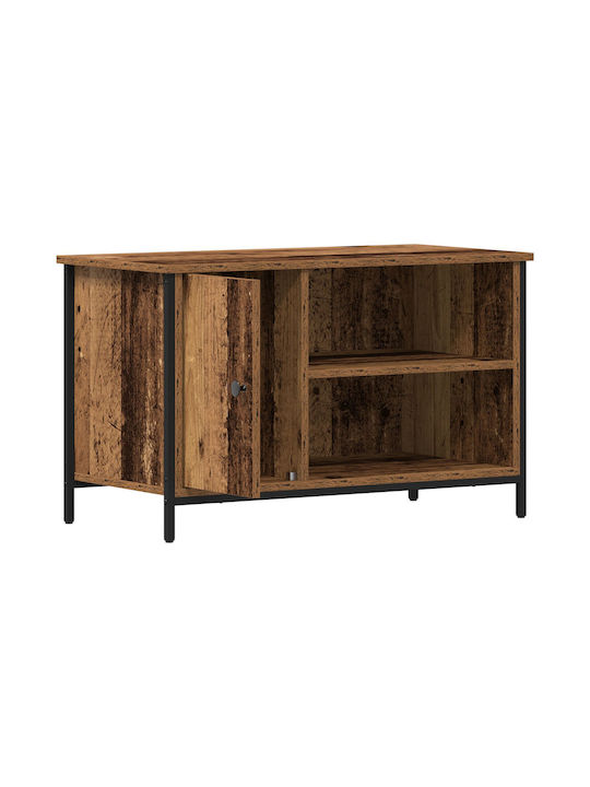 TV-Ständer aus Metall & altem Holz M80xT40xH50cm