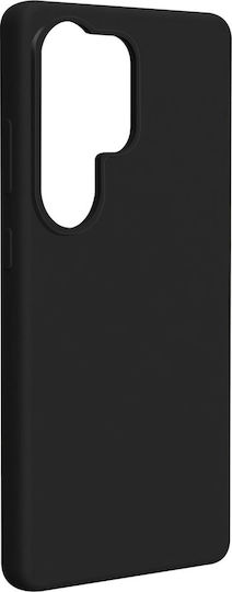 Etteri Back Cover Silicone / Tempered Glass Black (Galaxy S25 Ultra)