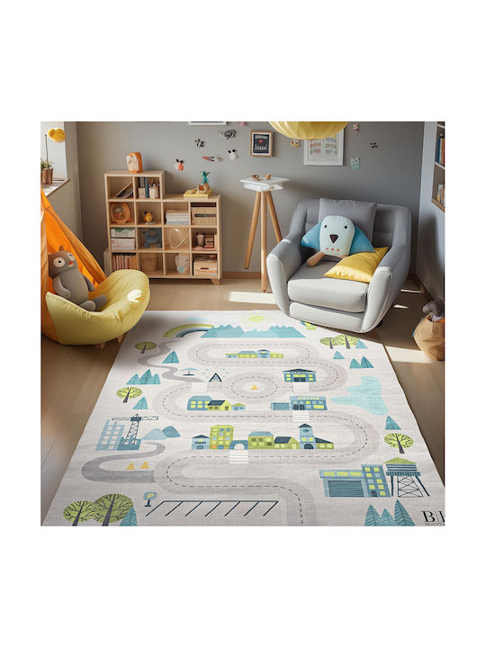 Beauty Home Παιδικό Χαλί Γκρι 160x230cm