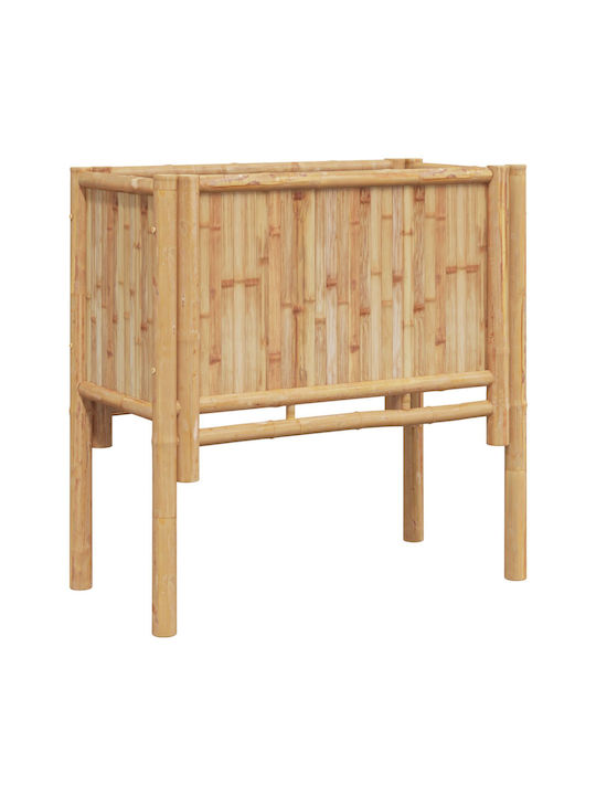 vidaXL Саксия Бамбук Кафяв 70x35x70см.