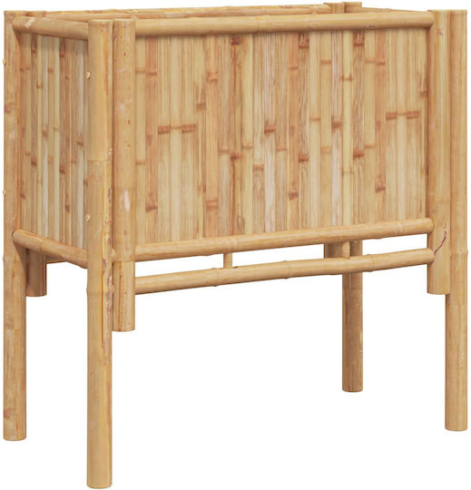 vidaXL Γλάστρα Bamboo Brown 70x35x70εκ.
