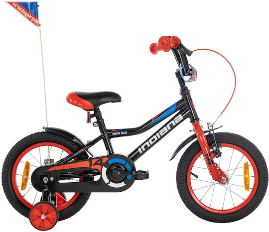 Indiana Rock Kid 14-inch Kids' Bicycle Boys Black