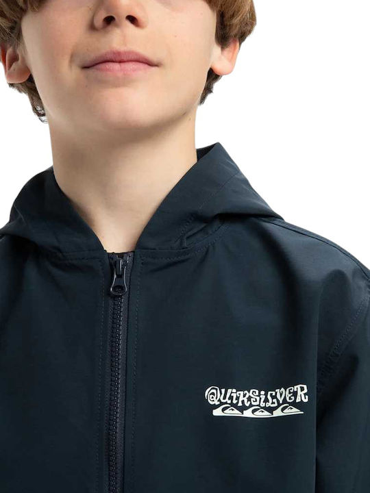 Παιδικό Casual Μπουφάν με Κουκούλα Black