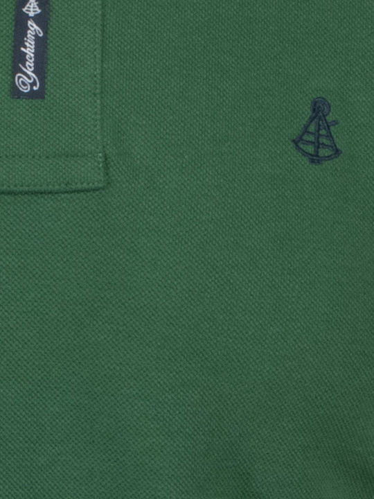 Поло Блуза с къс ръкав Cypress Green